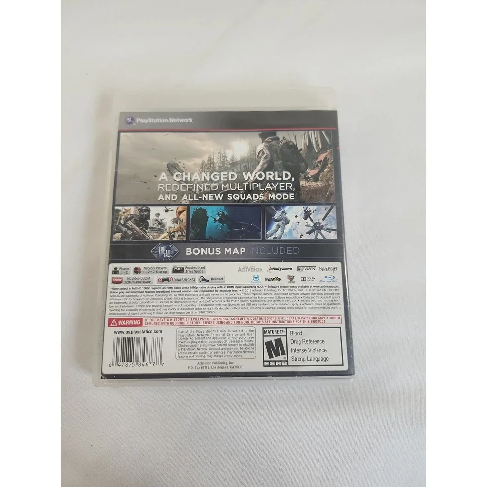 Call of Duty: Ghosts (Sony PlayStation 3, 2013)